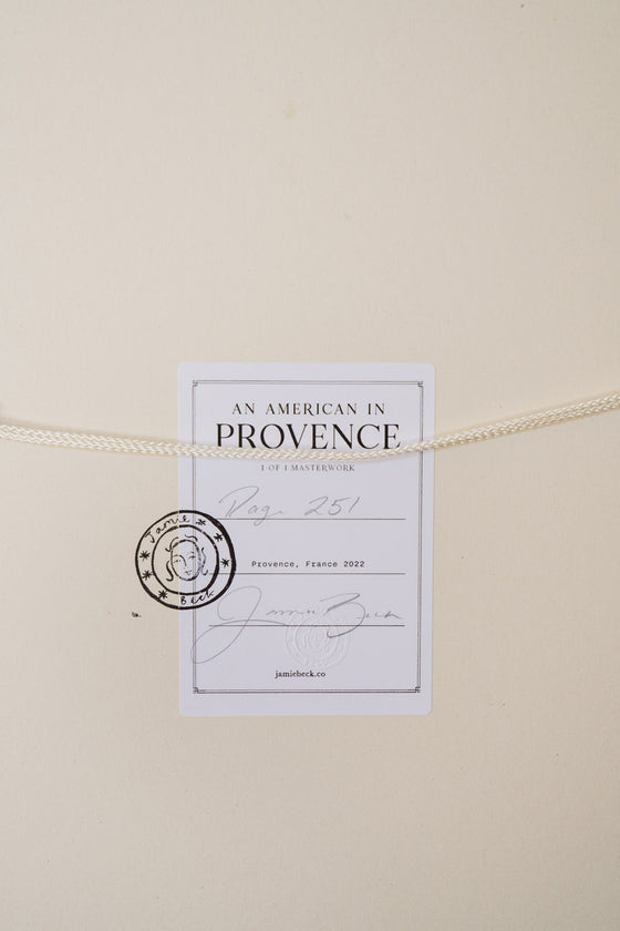An American in Provence Page 251  - Fine Art Collectible