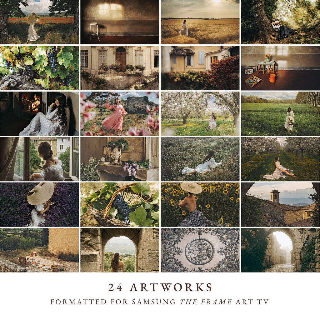 Provençal Life • Pack of 24 • Art for Samsung The FRAME TV