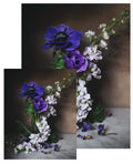 Still Life with Anemone Small Poster