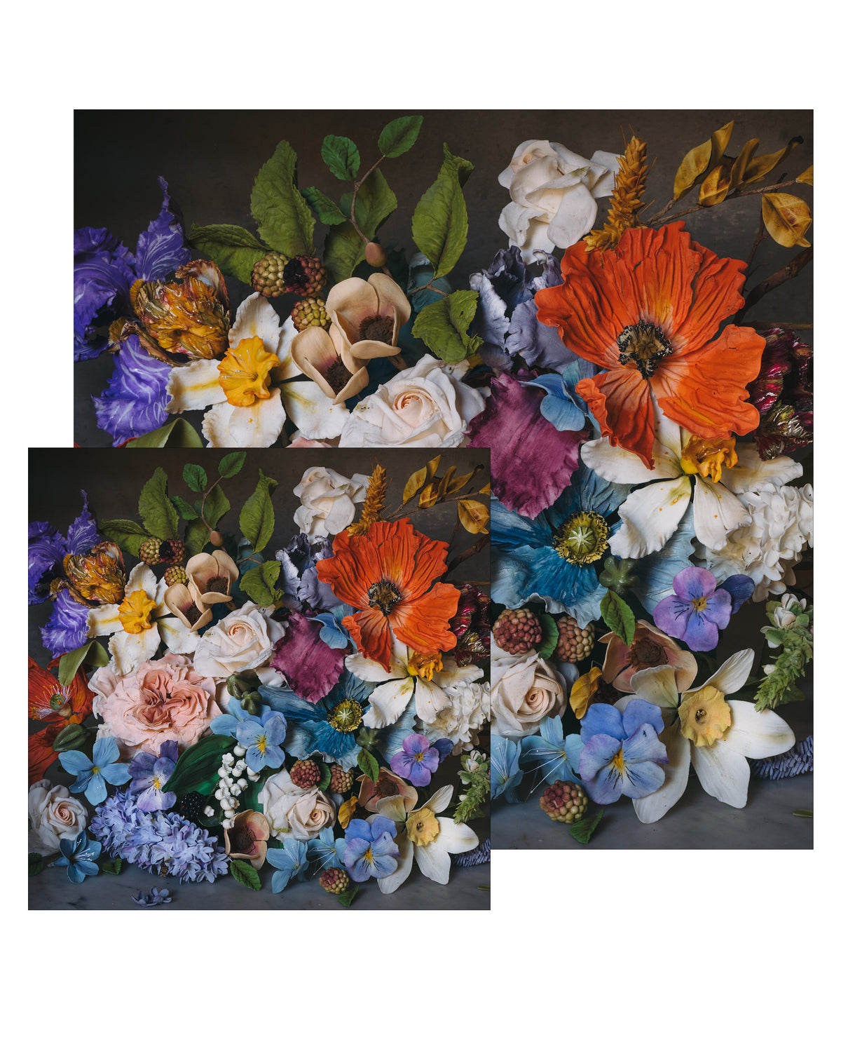 Sugar Flowers Small Poster