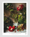 An Autumn Walk in the Vineyards Poster