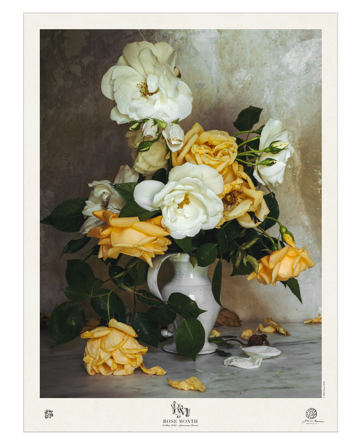 Rose Month Day Twelve Poster