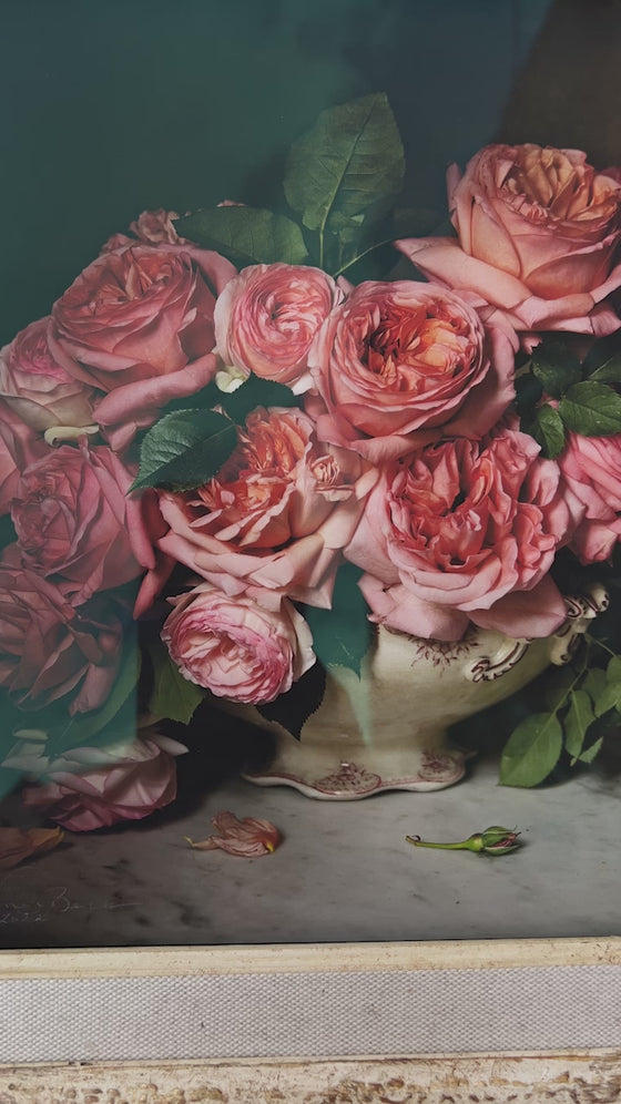 Framed Masterwork - Rose Month Day Six