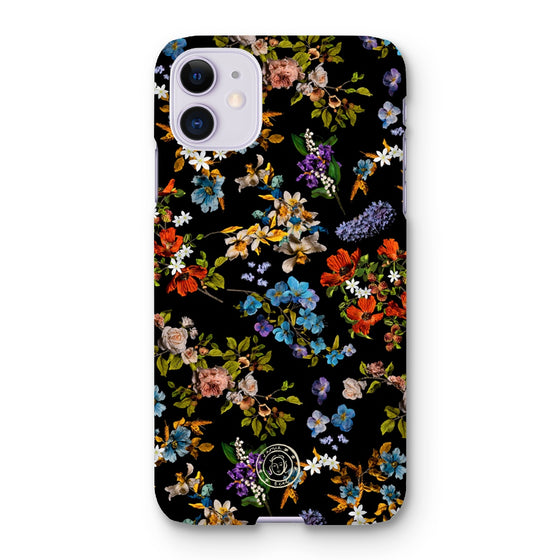 Sugar Flowers Pattern Snap Phone Case