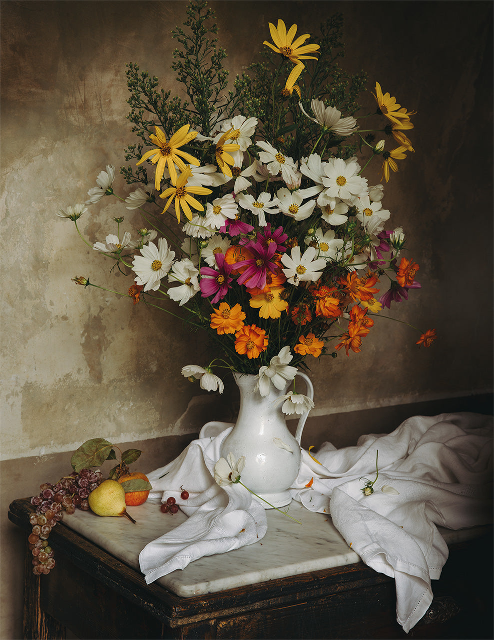 Still Life with Saturday Cosmos Poster