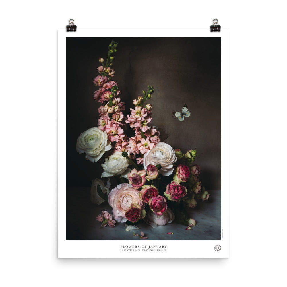 Flowers of January Poster