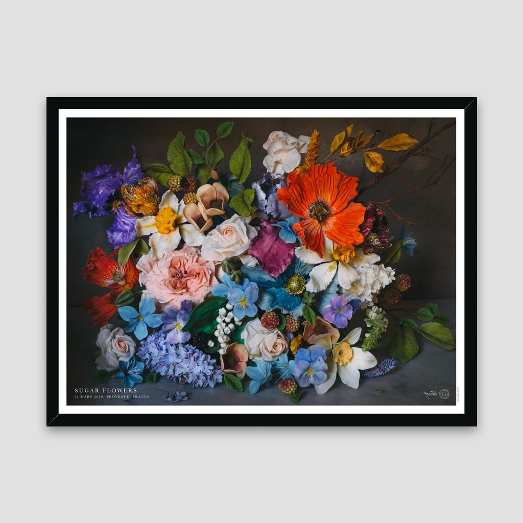 Sugar Flowers - Framed Print