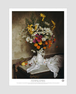 Load image into Gallery viewer, Still Life with Saturday Cosmos Poster
