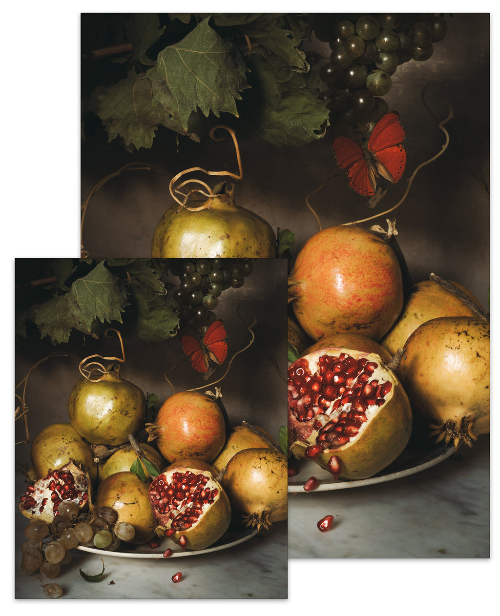 Still Life with Pomegranate Small Poster