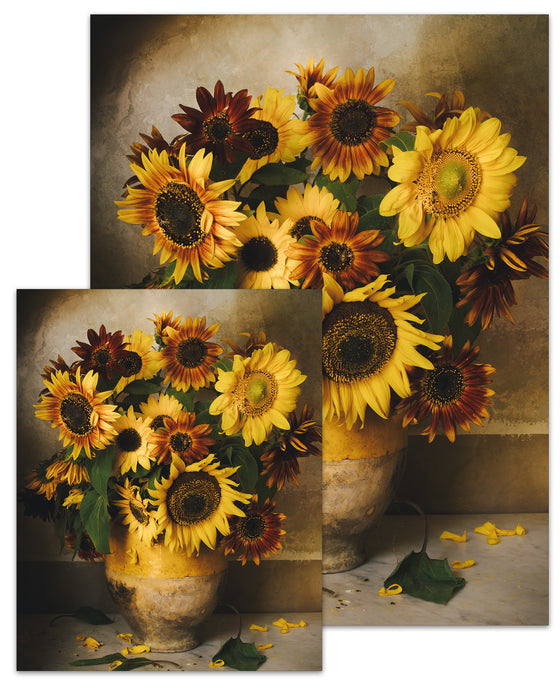 Coustellet Market Sunflowers Small Poster